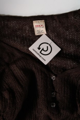 Γυναικείο πουλόβερ ONLY, Μέγεθος M, Χρώμα Καφέ, Τιμή 1,86 €