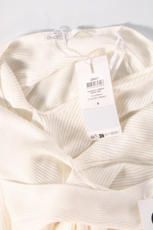 Дамски пуловер ONLY, Размер S, Цвят Бял, Цена 20,52 лв.