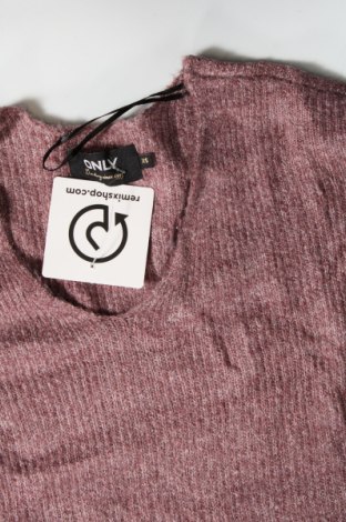 Γυναικείο πουλόβερ ONLY, Μέγεθος XS, Χρώμα Βιολετί, Τιμή 2,35 €