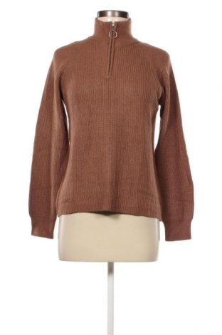 Damski sweter Object, Rozmiar M, Kolor Brązowy, Cena 41,74 zł