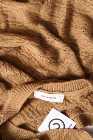 Дамски пуловер Promod, Размер L, Цвят Кафяв, Цена 4,35 лв.