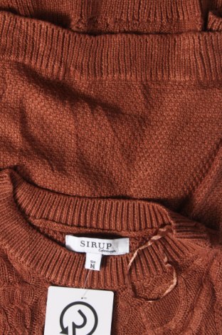Дамски пуловер Sirup, Размер M, Цвят Кафяв, Цена 4,35 лв.
