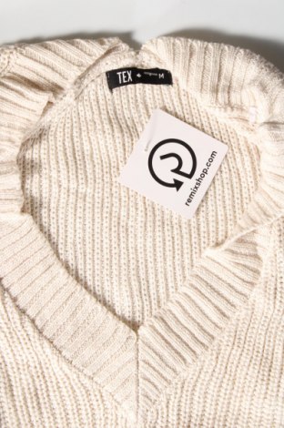 Дамски пуловер Tex, Размер M, Цвят Бял, Цена 3,77 лв.