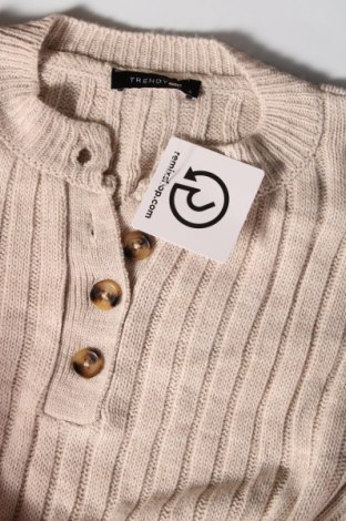 Γυναικείο πουλόβερ Trendyol, Μέγεθος S, Χρώμα  Μπέζ, Τιμή 3,59 €