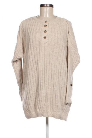 Дамски пуловер Trendyol, Размер S, Цвят Бежов, Цена 9,57 лв.