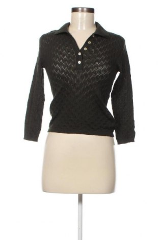 Γυναικείο πουλόβερ Zara Knitwear, Μέγεθος S, Χρώμα Πράσινο, Τιμή 7,42 €