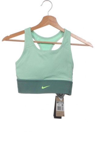 Damen Sporttop Nike, Größe XS, Farbe Grün, Preis 40,72 €
