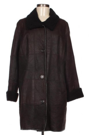 Дамско кожено палто Christ, Размер L, Цвят Кафяв, Цена 173,40 лв.