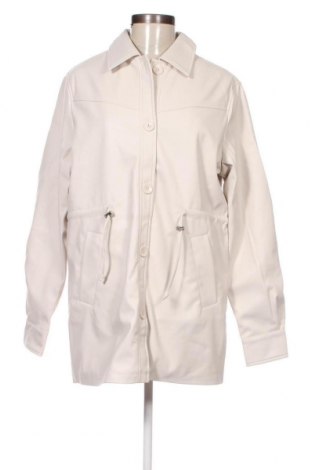 Dámska kožená bunda  NA-KD, Veľkosť S, Farba Béžová, Cena  12,37 €