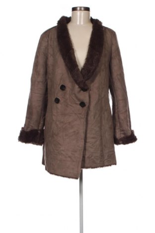 Γυναικείο παλτό Cortefiel, Μέγεθος XL, Χρώμα Καφέ, Τιμή 16,45 €