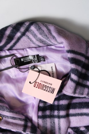 Γυναικείο παλτό Missguided, Μέγεθος M, Χρώμα Βιολετί, Τιμή 26,55 €