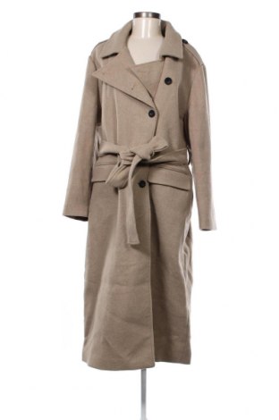 Dámsky kabát  NA-KD, Veľkosť L, Farba Béžová, Cena  46,32 €