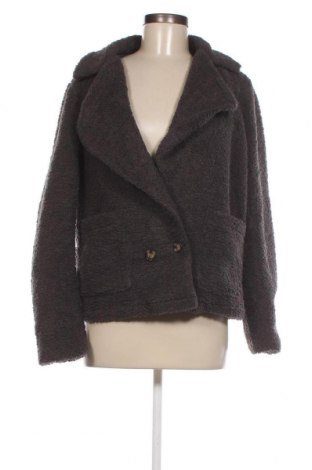 Dámsky kabát  SHEIN, Veľkosť L, Farba Sivá, Cena  5,81 €