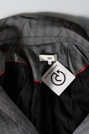Γυναικείο σακάκι CKS, Μέγεθος XS, Χρώμα Γκρί, Τιμή 11,52 €