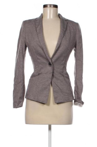 Дамско сако H&M, Размер XS, Цвят Сив, Цена 6,60 лв.