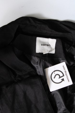Дамско сако Koton, Размер XS, Цвят Черен, Цена 5,90 лв.