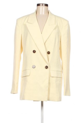 Γυναικείο σακάκι NA-KD, Μέγεθος S, Χρώμα Κίτρινο, Τιμή 66,49 €