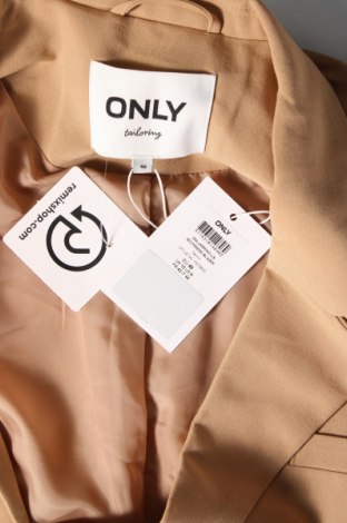 Γυναικείο σακάκι ONLY, Μέγεθος M, Χρώμα  Μπέζ, Τιμή 13,10 €