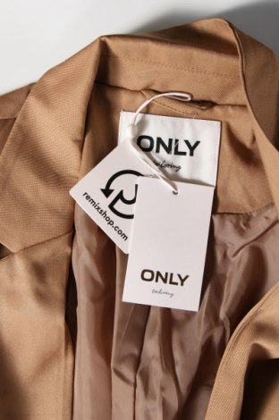 Дамско сако ONLY, Размер L, Цвят Кафяв, Цена 36,90 лв.
