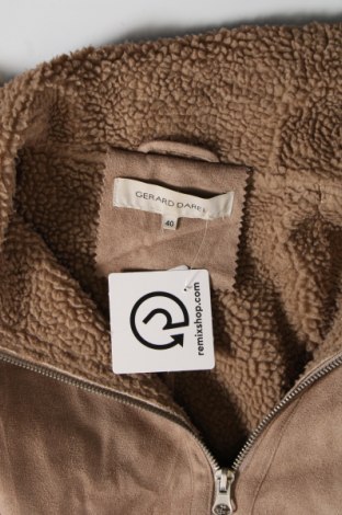 Γυναικείο μπουφάν Gerard Darel, Μέγεθος M, Χρώμα  Μπέζ, Τιμή 8,64 €