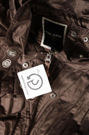 Γυναικείο μπουφάν Pepe Jeans, Μέγεθος XS, Χρώμα Καφέ, Τιμή 11,09 €