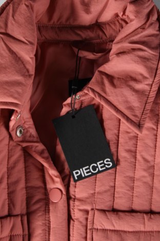 Дамско яке Pieces, Размер S, Цвят Розов, Цена 82,00 лв.