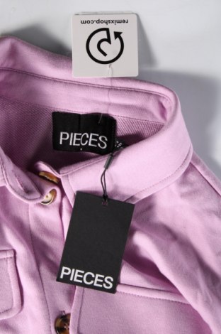 Dámska bunda  Pieces, Veľkosť M, Farba Ružová, Cena  13,95 €