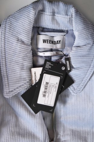 Γυναικείο μπουφάν Weekday, Μέγεθος XS, Χρώμα Μπλέ, Τιμή 13,49 €