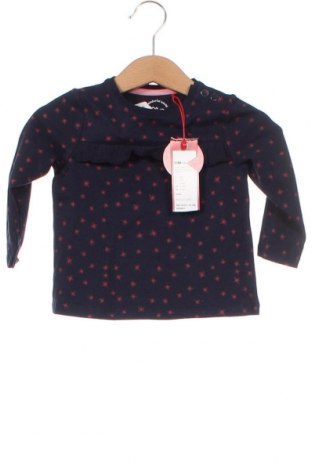 Детска блуза S.Oliver, Размер 6-9m/ 68-74 см, Цвят Син, Цена 7,67 лв.