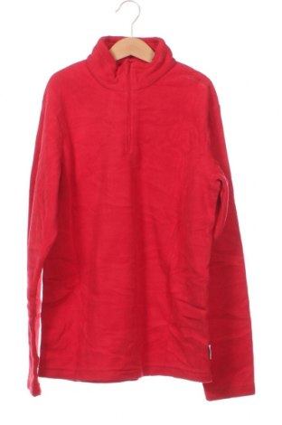 Детска поларена блуза Quechua, Размер 13-14y/ 164-168 см, Цвят Червен, Цена 4,95 лв.