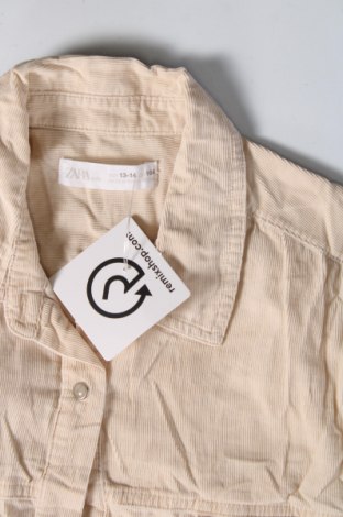 Παιδικό πουκάμισο Zara, Μέγεθος 13-14y/ 164-168 εκ., Χρώμα Εκρού, Τιμή 17,94 €