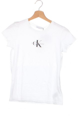 Kinder T-Shirt Calvin Klein Jeans, Größe 13-14y/ 164-168 cm, Farbe Weiß, Preis 26,80 €