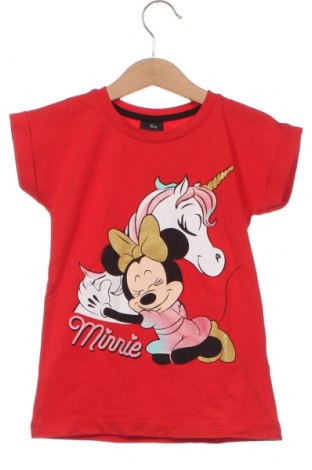 Παιδικό μπλουζάκι Disney, Μέγεθος 4-5y/ 110-116 εκ., Χρώμα Κόκκινο, Τιμή 5,12 €