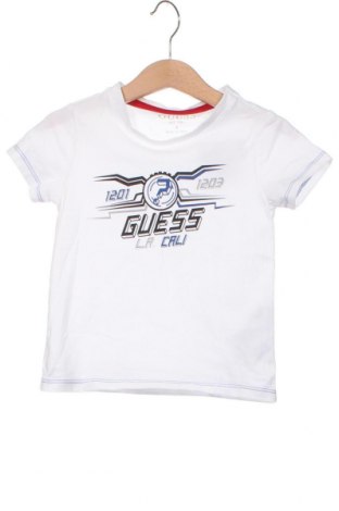 Детска тениска Guess, Размер 1-2m/ 50-56 см, Цвят Бял, Цена 16,52 лв.