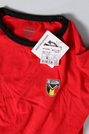 Kinder T-Shirt Kiabi, Größe 4-5y/ 110-116 cm, Farbe Rot, Preis 7,22 €