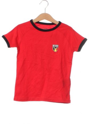 Dziecięcy T-shirt Kiabi, Rozmiar 4-5y/ 110-116 cm, Kolor Czerwony, Cena 37,32 zł