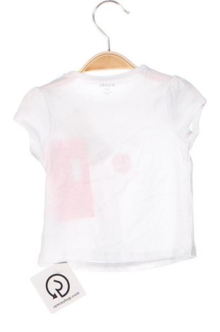 Детска тениска Kiabi, Размер 2-3m/ 56-62 см, Цвят Бял, Цена 14,00 лв.