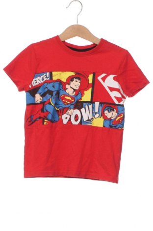 Kinder T-Shirt Superman, Größe 3-4y/ 104-110 cm, Farbe Rot, Preis 9,72 €