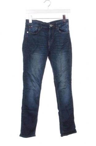 Dziecięce jeansy H&M, Rozmiar 12-13y/ 158-164 cm, Kolor Niebieski, Cena 20,73 zł