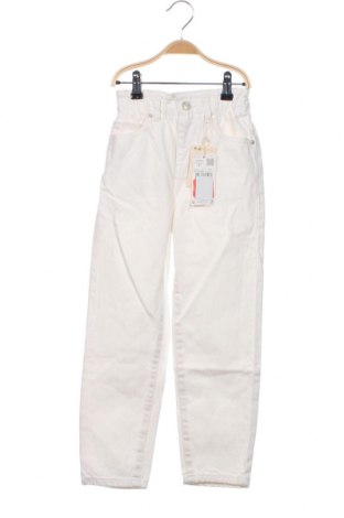Kinderjeans Mango, Größe 6-7y/ 122-128 cm, Farbe Weiß, Preis 30,41 €
