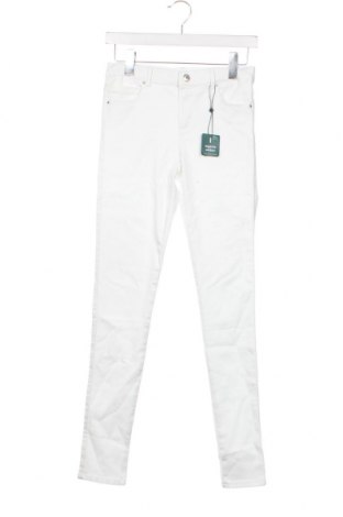 Dziecięce jeansy ONLY, Rozmiar 13-14y/ 164-168 cm, Kolor Biały, Cena 57,57 zł
