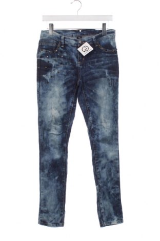 Dziecięce jeansy Y.F.K., Rozmiar 12-13y/ 158-164 cm, Kolor Niebieski, Cena 17,98 zł