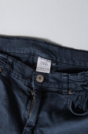 Dětské džíny  Zara, Velikost 13-14y/ 164-168 cm, Barva Modrá, Cena  71,00 Kč