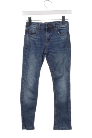 Dětské džíny  Zara, Velikost 7-8y/ 128-134 cm, Barva Modrá, Cena  239,00 Kč