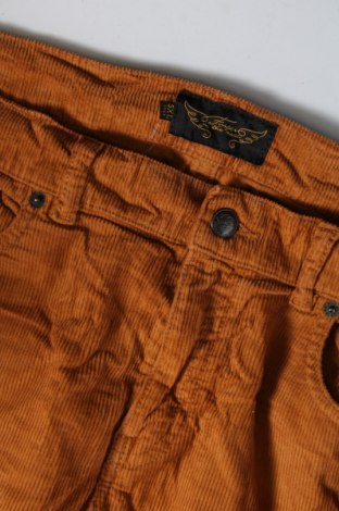 Pantaloni de catifea reiată, pentru copii Finger in the nose, Mărime 15-18y/ 170-176 cm, Culoare Maro, Preț 18,82 Lei