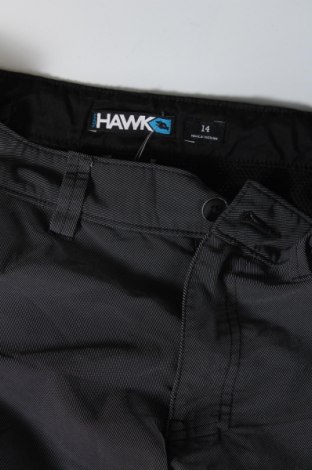 Pantaloni scurți pentru copii Hawk, Mărime 13-14y/ 164-168 cm, Culoare Gri, Preț 21,99 Lei