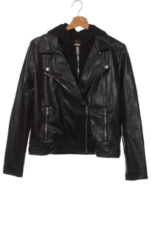 Detská kožená bunda  Guess, Veľkosť 15-18y/ 170-176 cm, Farba Čierna, Cena  83,43 €