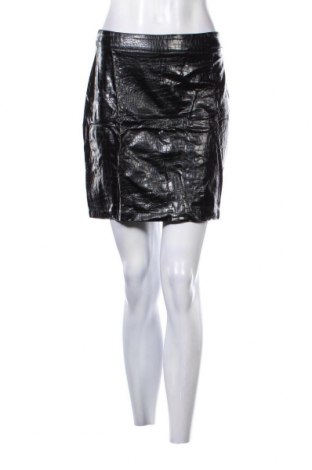Δερμάτινη φούστα Amisu, Μέγεθος S, Χρώμα Μαύρο, Τιμή 1,79 €