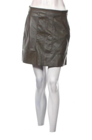 Δερμάτινη φούστα H&M, Μέγεθος M, Χρώμα Πράσινο, Τιμή 2,22 €