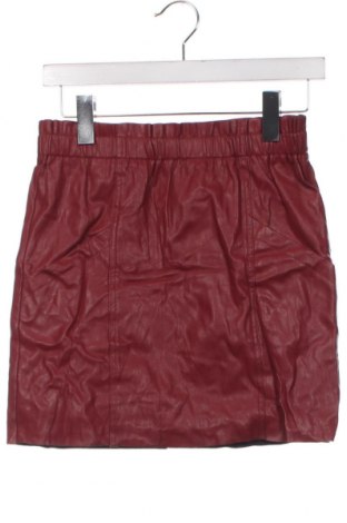 Kožená sukňa  Jennyfer, Veľkosť XS, Farba Červená, Cena  1,64 €